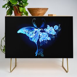 Butterfly blue fantasy  Credenza