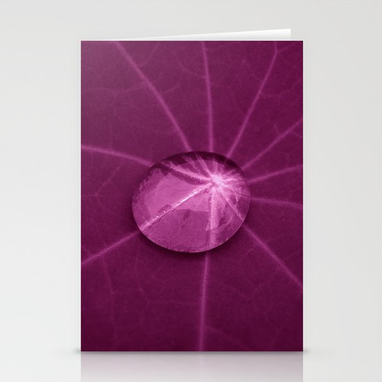 big drop Stationery Cards