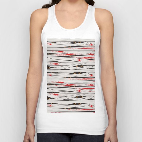 Halloween mummy bandages Unisex Tank Top