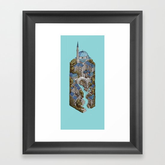 Mostar Framed Art Print