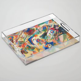Wassily Kandinsky Composition VII,1913. Acrylic Tray