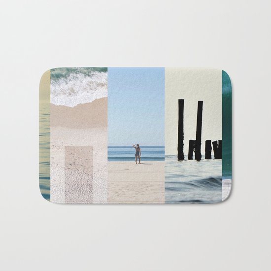 Sea And Sun Bath Mat