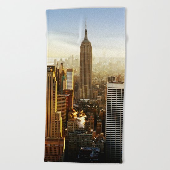 New York City Sunshine Beach Towel