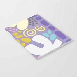 Abstract vintage colors pattern collection 3 Notebook