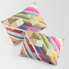 Rabisu - Colorful Decorative Abstract Art Pattern Pillow Sham