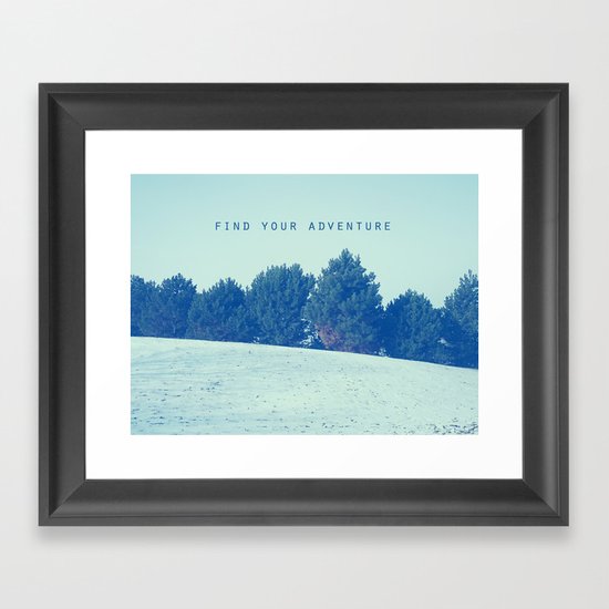 Find Your Adventure Framed Art Print