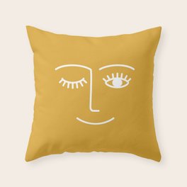 wink throw pillow