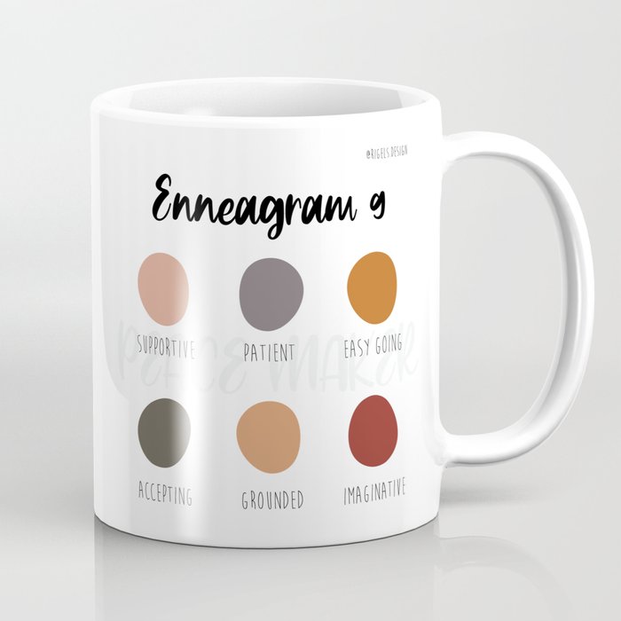 Enneagram 9 Coffee Mug