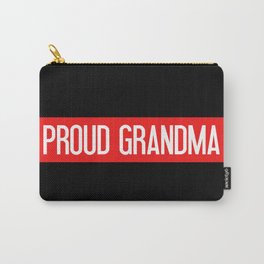 Firefighter: Proud Grandma (Thin Red Line) Carry-All Pouch