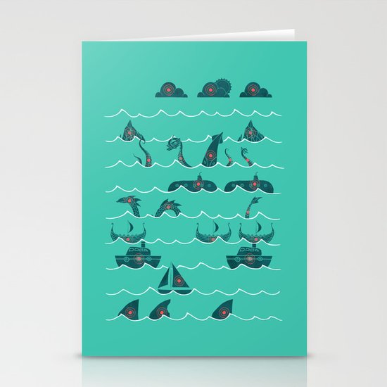 Shooting Gallery Stationery Cards
