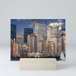 "The City That Never Sleeps: Exploring the Vibrant Energy of New York" Mini Art Print