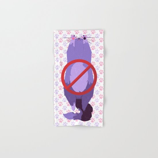 Furrbidden Zone Hand & Bath Towel