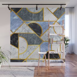 Geometric Marble Mosaic 01 Wall Mural