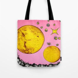 twin venuses in the pink universe Tote Bag