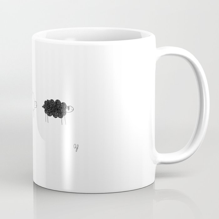 Three CloudSheeps Coffee Mug