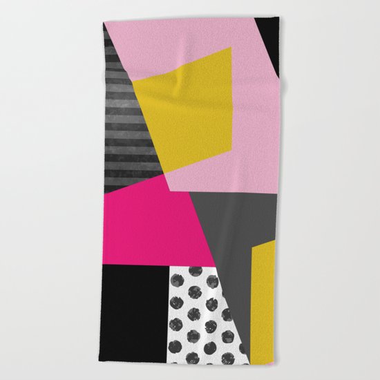 Geometric#13 Beach Towel