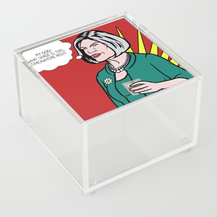 Malory Archer Lichtenstein Acrylic Box