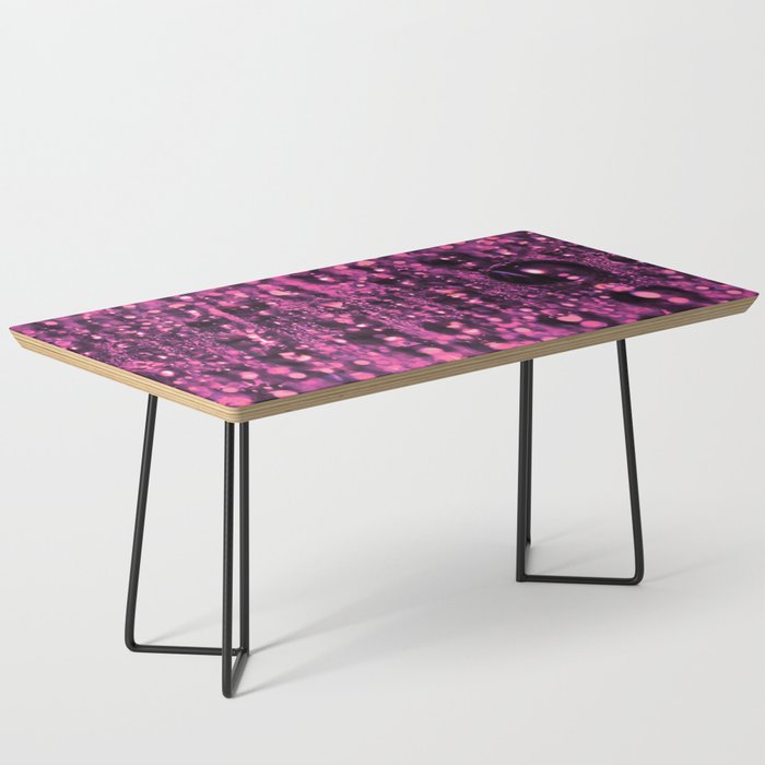 Magenta Fractal Coffee Table