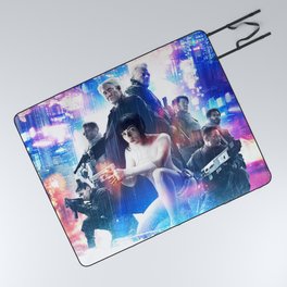The Ghost In The Shell Picnic Blanket