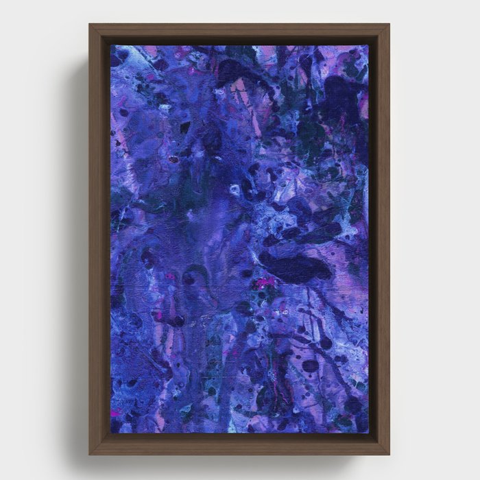 Abstract Painting Art Framed Canvas