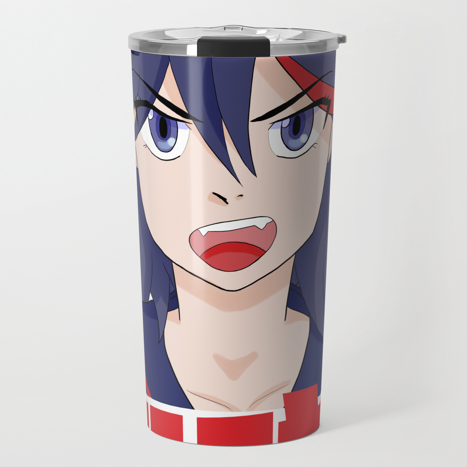 Ryuko Matoi Kill La Kill Fanart Travel Mug By Robepate Society6 You can find my print. ryuko matoi kill la kill fanart travel mug by robepate