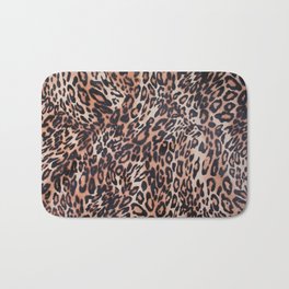 Leopard Texture Girly Bath Mat