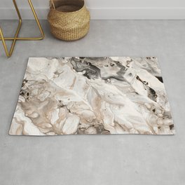 Abstract Marble Glam #4 #painting #wall #decor #art #society6 Area & Throw Rug