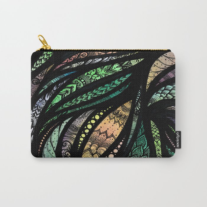 Peacock Carry-All Pouch