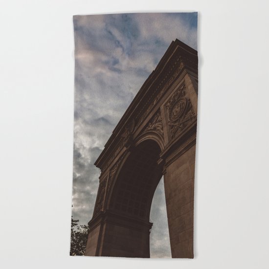 Washington Square Sunset Beach Towel
