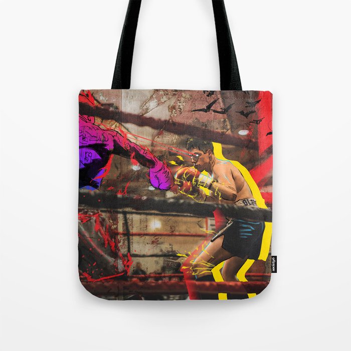 The Champ Tote Bag By Timothymcauliffe