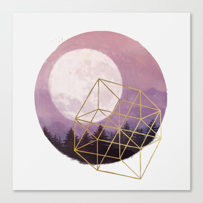 moon Canvas Print