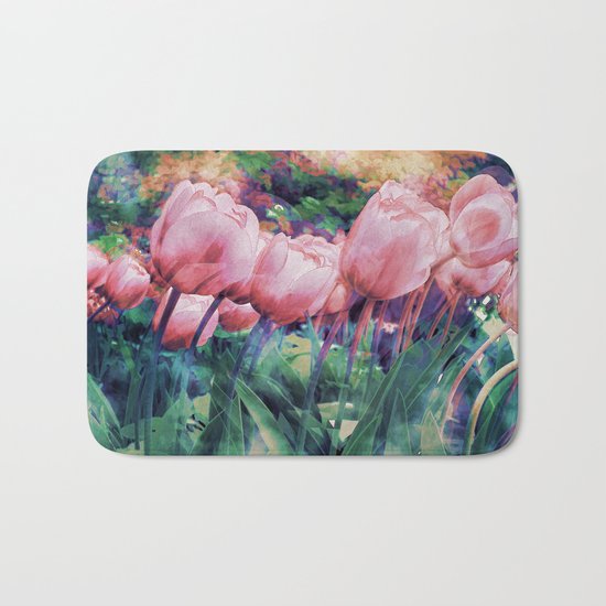 Tulips Bath Mat