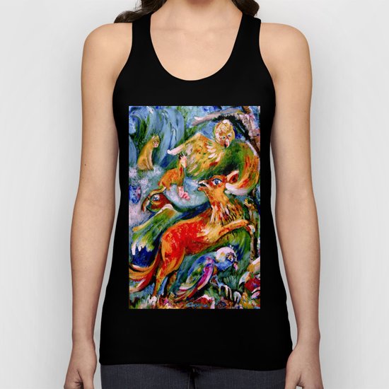 Red Fox Unisex Tank Top