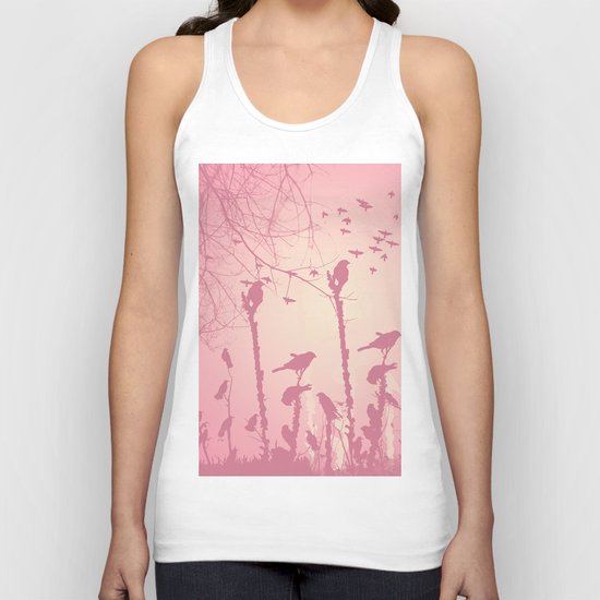 Birds Unisex Tank Top