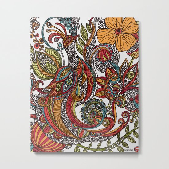 Feather Heaven Metal Print