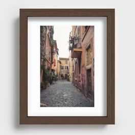Streets of Italy Recessed Framed Print