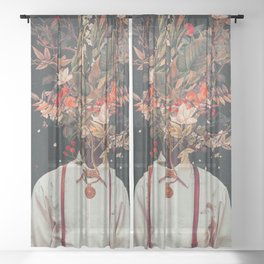 Foliage Sheer Curtain