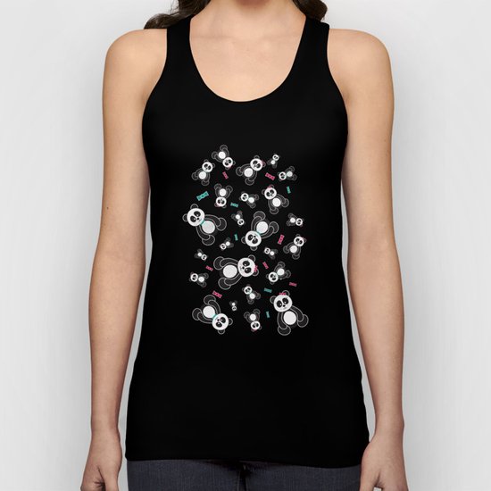 Panda Freefall Unisex Tank Top