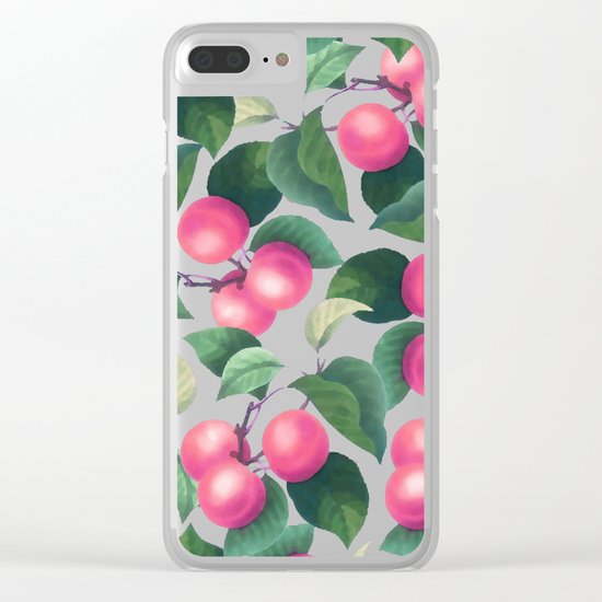 Tropical Fruit V2 #society6 #decor #buyart Clear iPhone Case