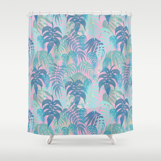 LOST - Pastel Shower Curtain