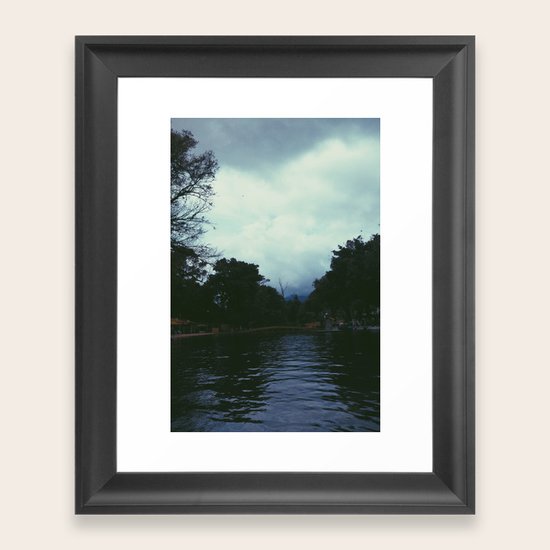 Lake Framed Art Print