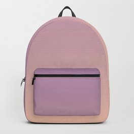 Sunset Gradient Purple Pink Peach Coral Backpack