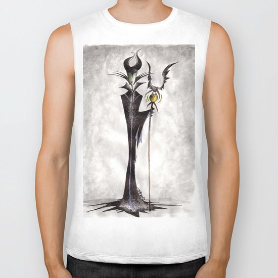 Maleficent Biker Tank