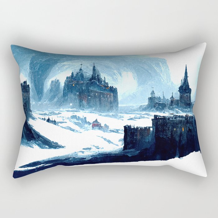 The Kingdom of Ice Rectangular Pillow