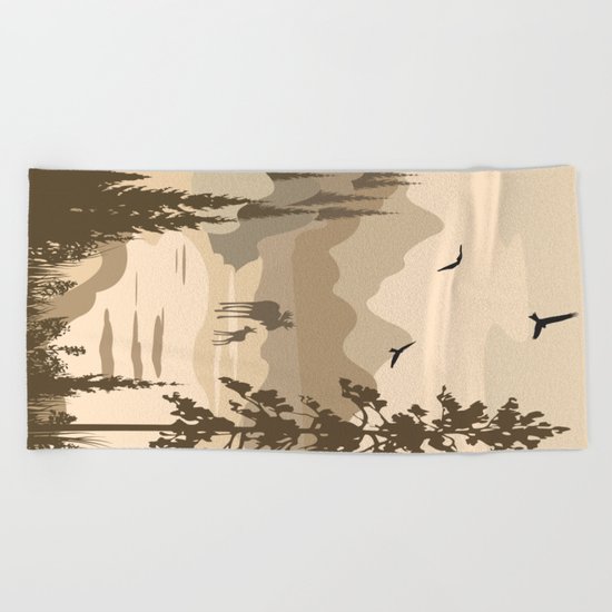 My Nature Collection No. 40 Beach Towel