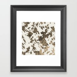 Cloudy Tokyo - Artistic Japan City Map Framed Art Print