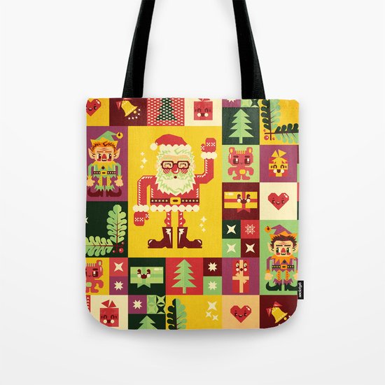 Christmas Geometric Pattern No. 1 Tote Bag