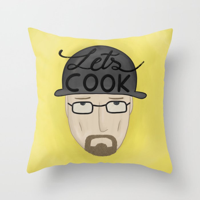 Let's Cook Throw Pillow