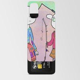 Two Humanoid Farmers Android Card Case