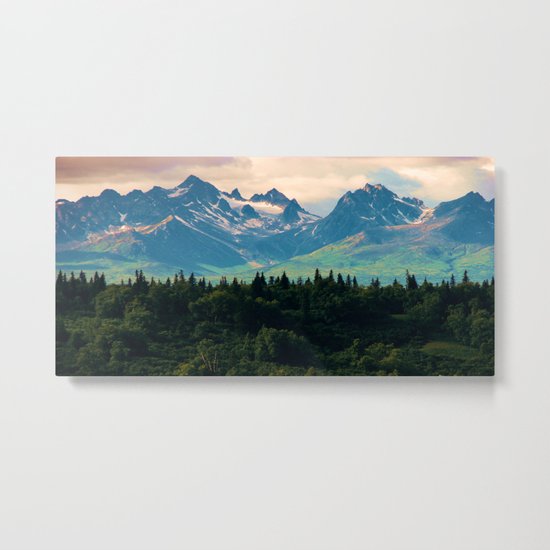 Escaping from woodland heights II Metal Print